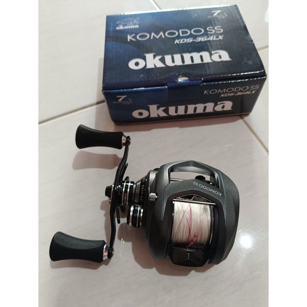 OKUMA KOMODO SS KDS-364LX HANDLE KIRI
