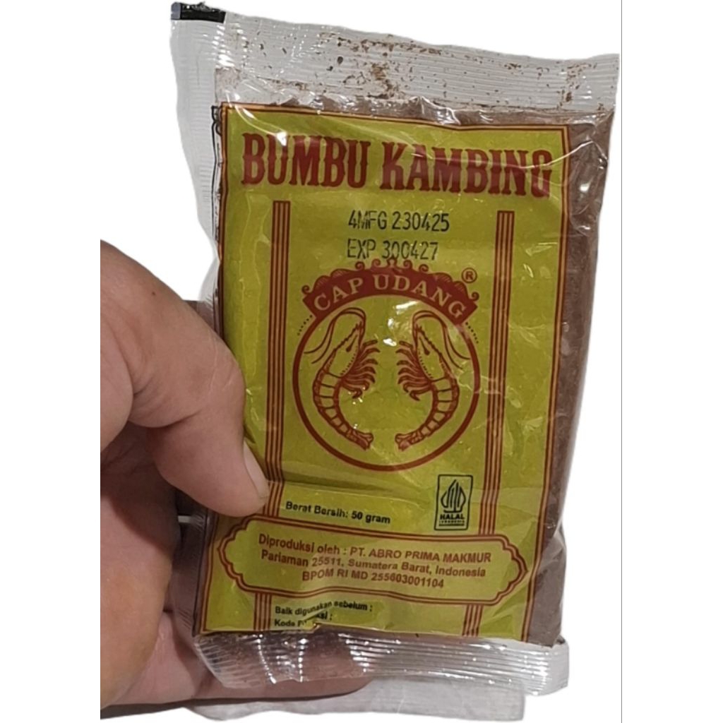 

BUMBU KAMBING(CAP UDANG)