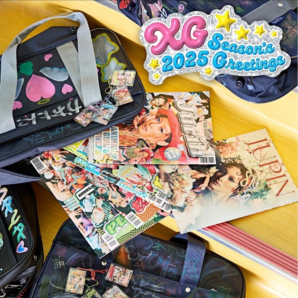 XG Magazine Photobook Official [SEASON'S GREETINGS 2025] JURIN CHISA HINATA HARVEY JURIA MAYA COCONA