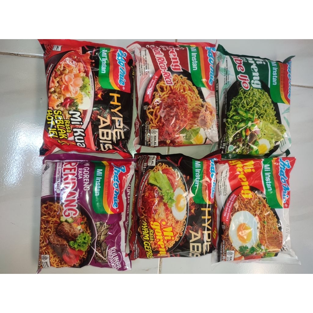 

Indomie Goreng semua rasa