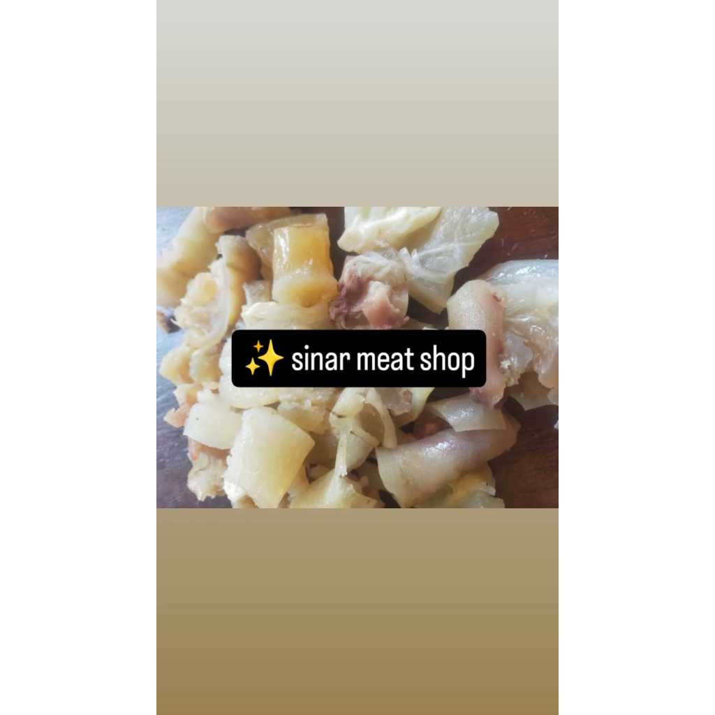 

kikil kaki sapi potongan kecil 1kg