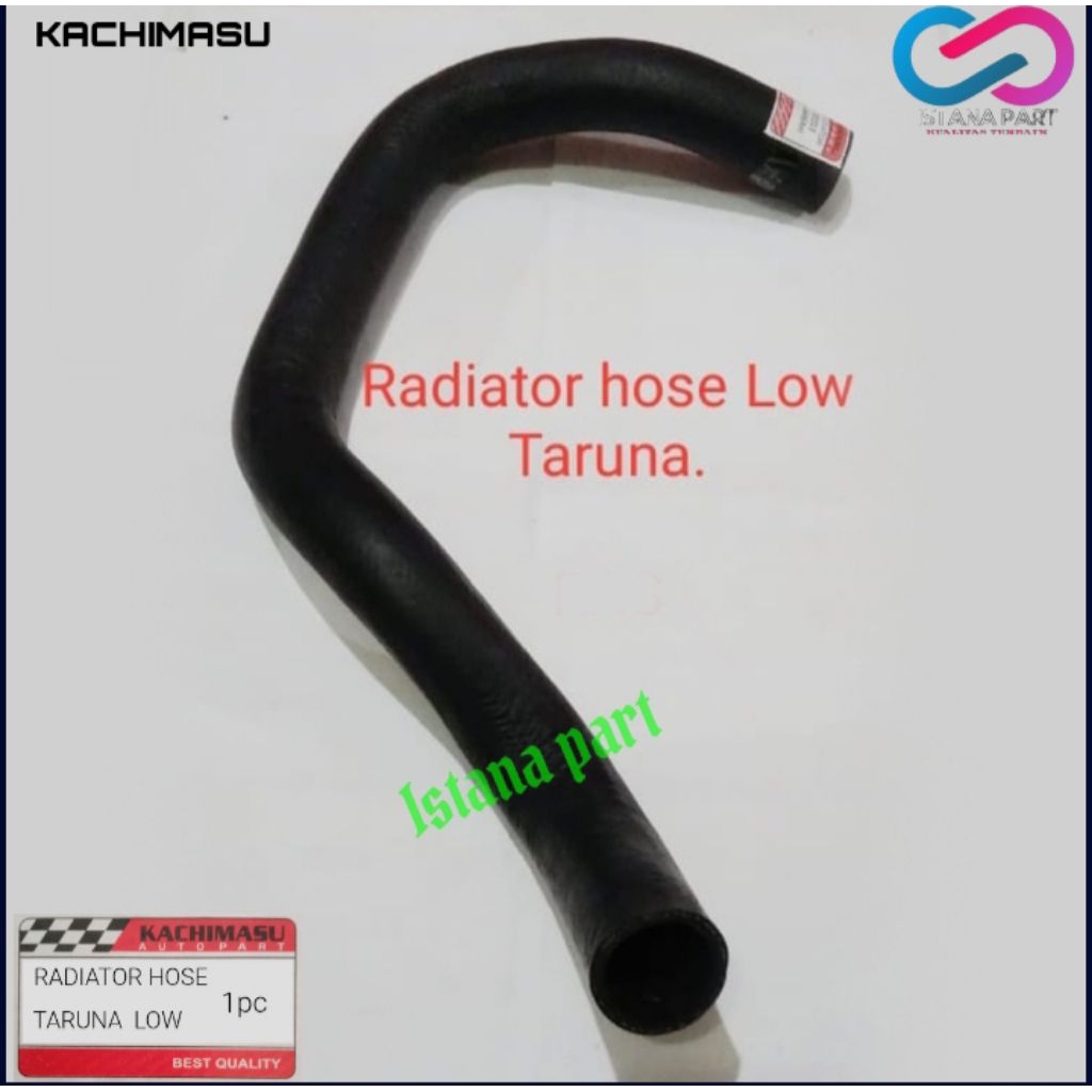 Radiator Hose Low / Selang Radiator Bawah Mobil TARUNA, Kachimasu.1pcs