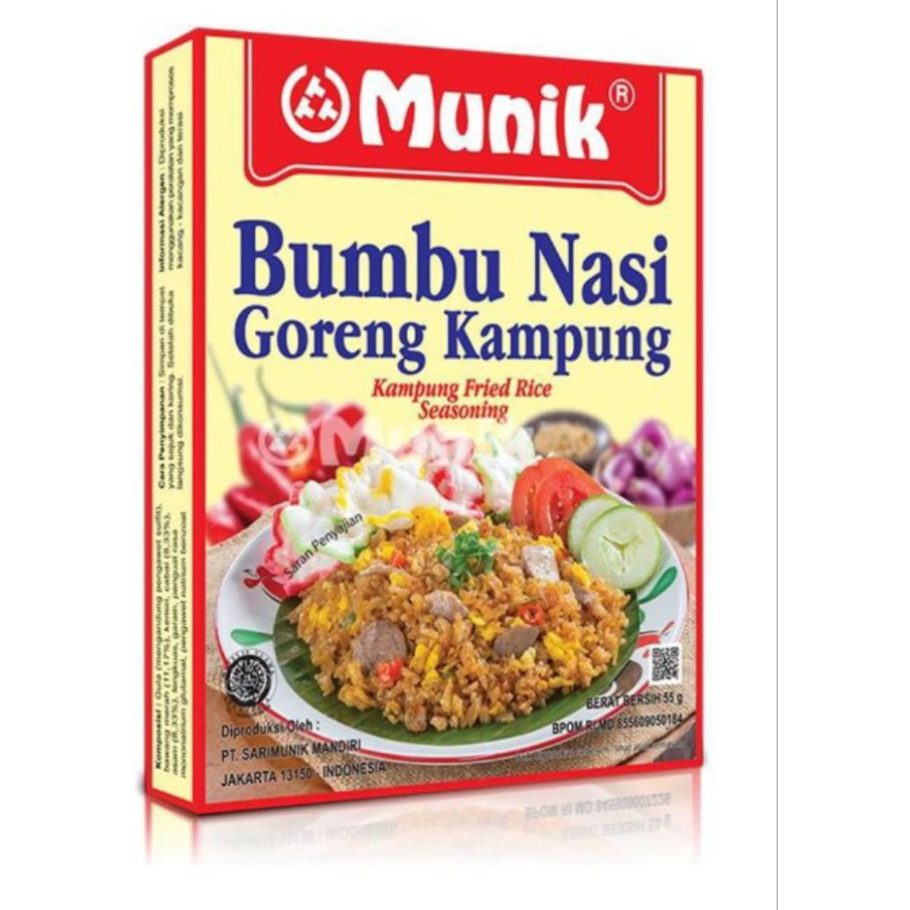 

Munik Bumbu Nasi Goreng Kampung 55g exp juli26