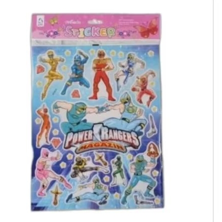 

sticker uk 24 x19 cm power rangers