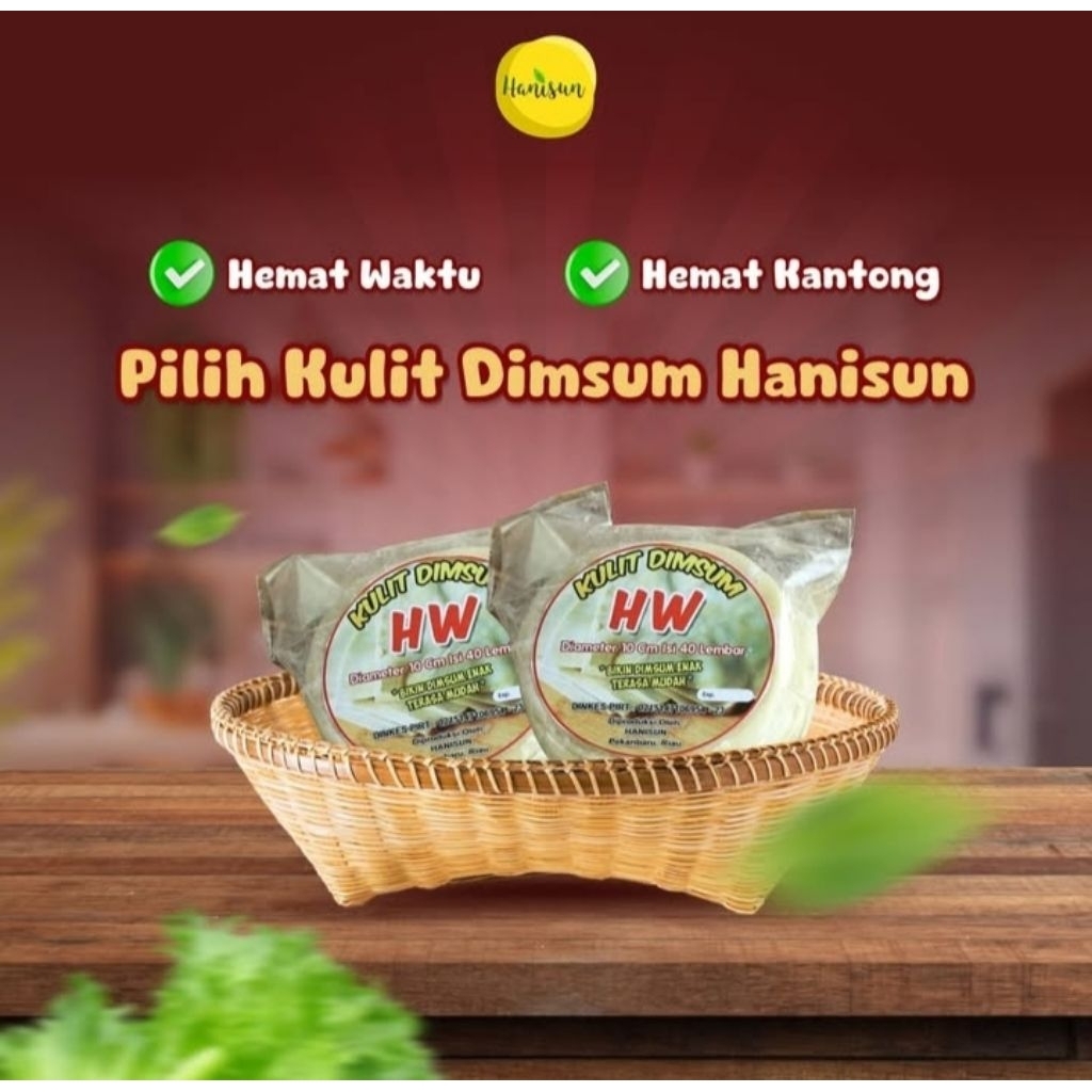 

Kulit Dimsum HW isi 60Lembar |Bpom dan Halal mui
