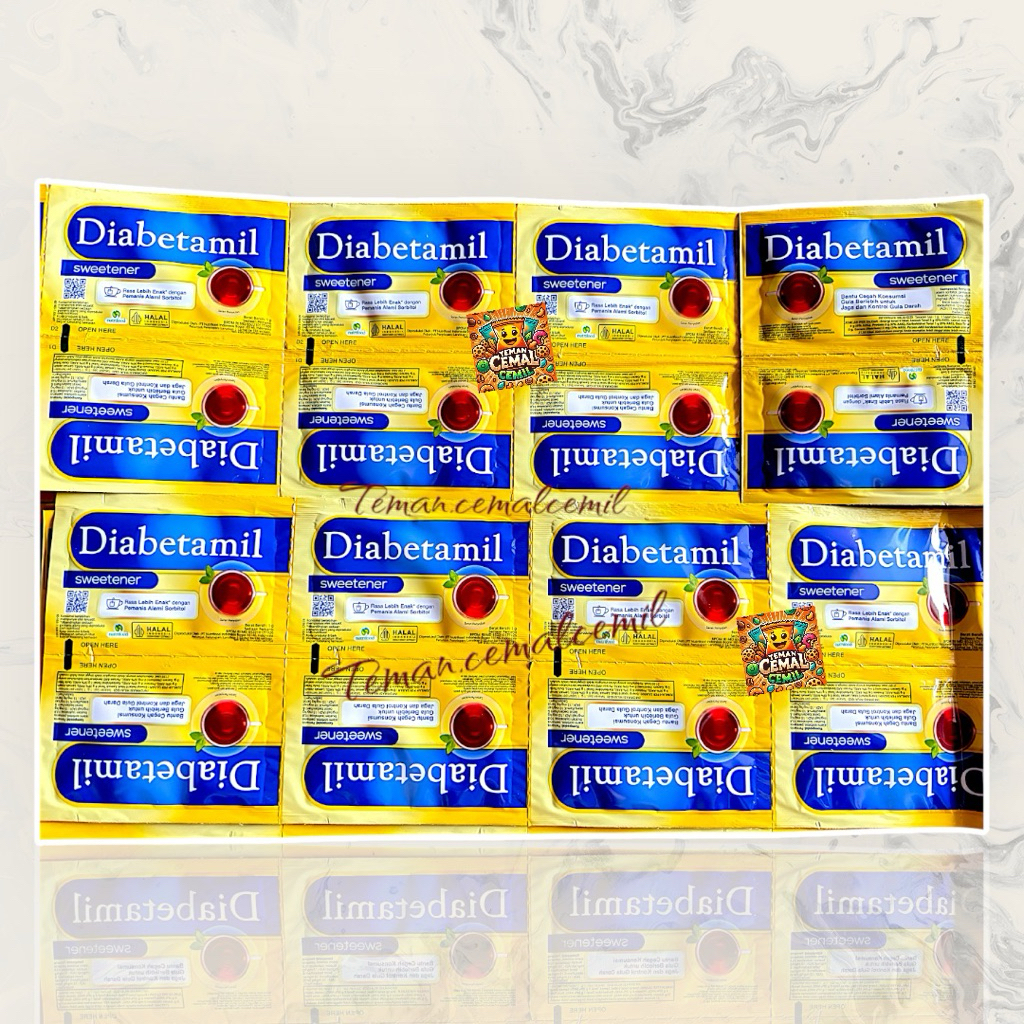 

Gula Diabetamil Sweetener 1Renceng (20pcs)