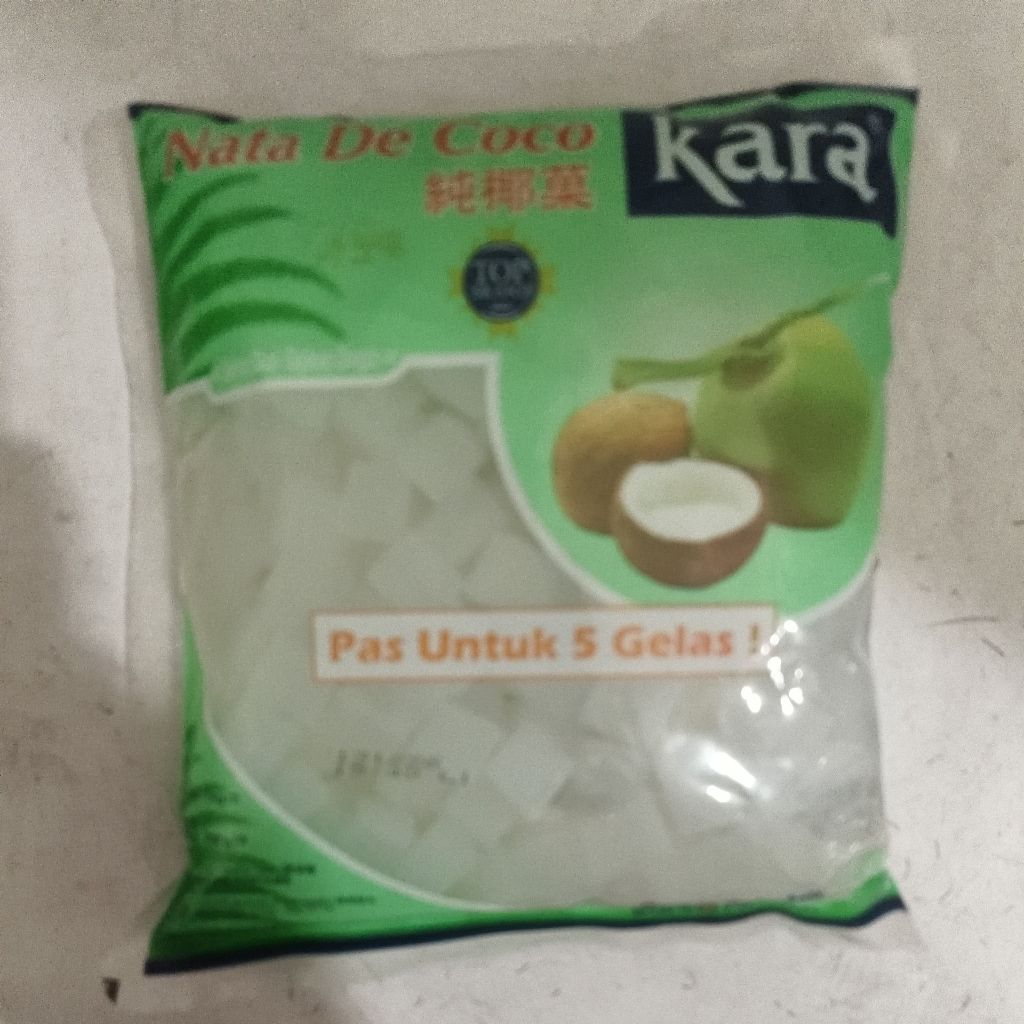 

Sari Kelapa Kotak Kara / Nata De Coco Kara Kotak