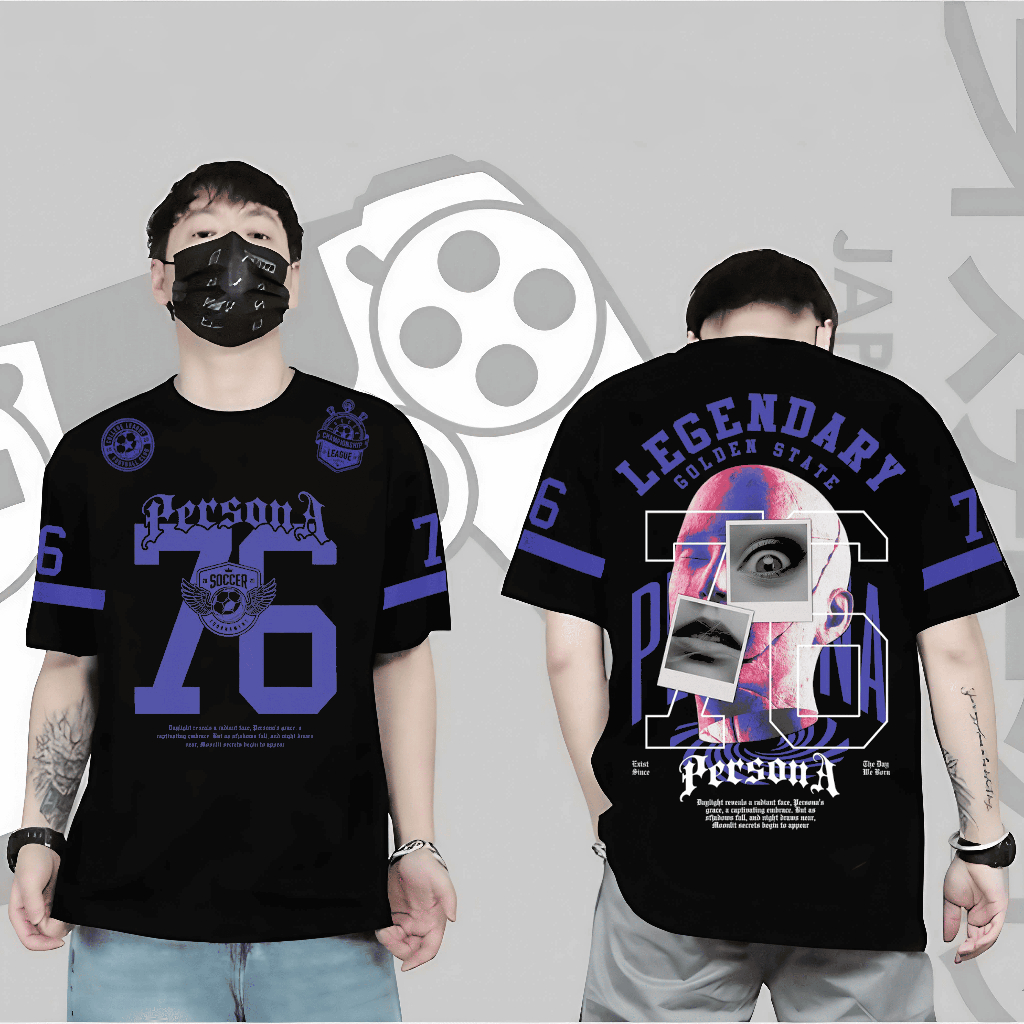 KAOS PRIA 76 PERSON LEGENDARY KAOS ANGKA ANGKA VIRAL BAJU PRIA KEREN KAOS PRIA KEKINIAN DAN TRENDY K