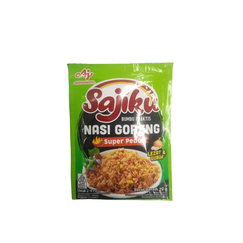 

Sajiku Nasi Goreng Super Pedas 20gr