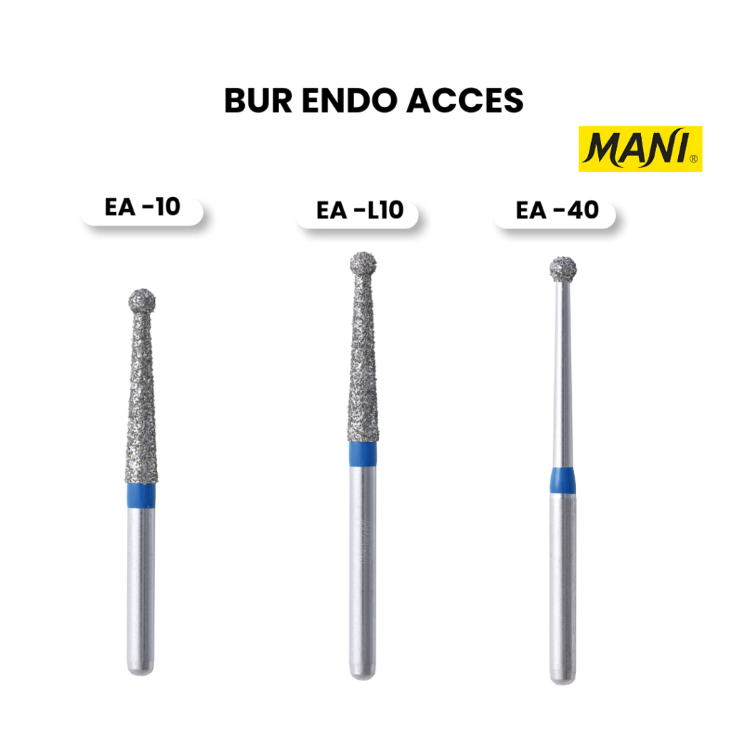 DENTAL MANI DIAMOND ENDO ACCES BUR ORIGINAL PER PCS