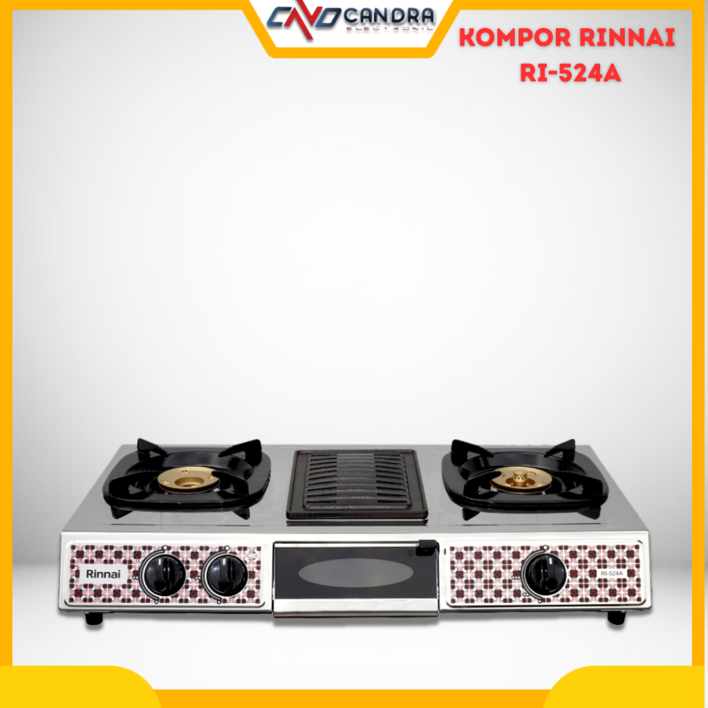 Grill Kompor Rinnai 524A Api Besar Dan Pemanggang