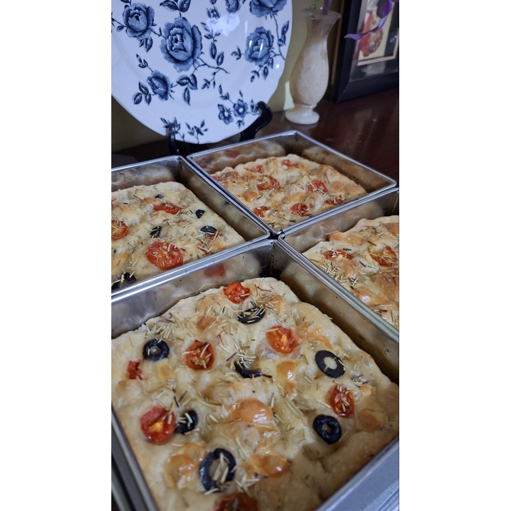 

Focaccia Italian Bread - Sourdough