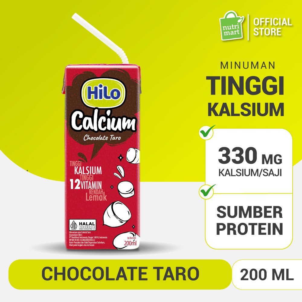 

1 Pack - HiLo Chocolate Taro RTD 200ml