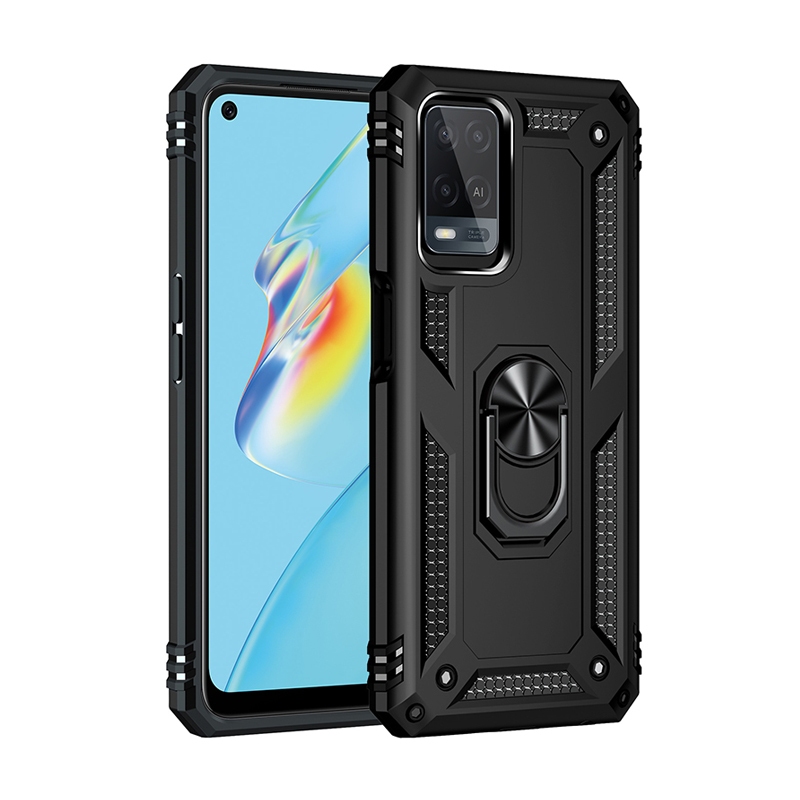 Hard Case Oppo A74 Ring ARMOR Kickstand Hybrid