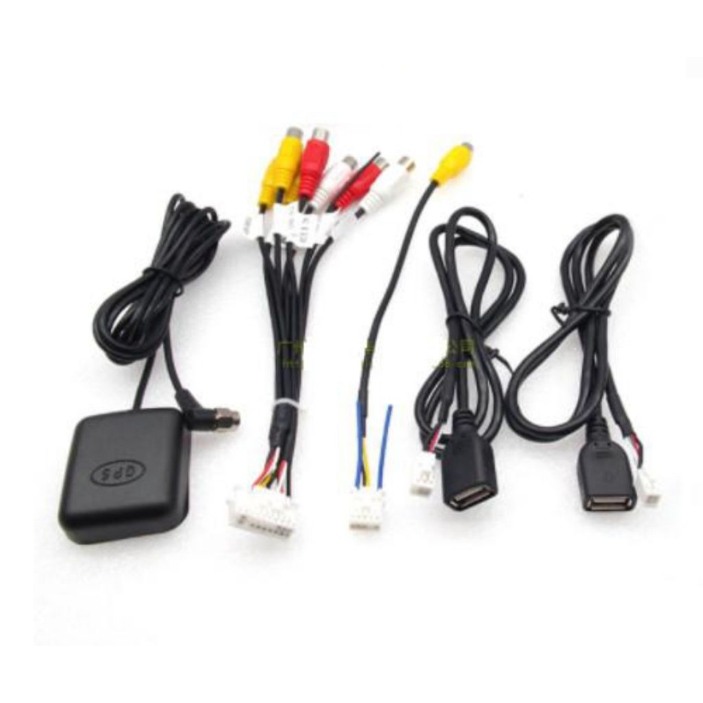 Kabel Soket Socket Headunit RCA Antena GPS Kamera USB Head Unit Android