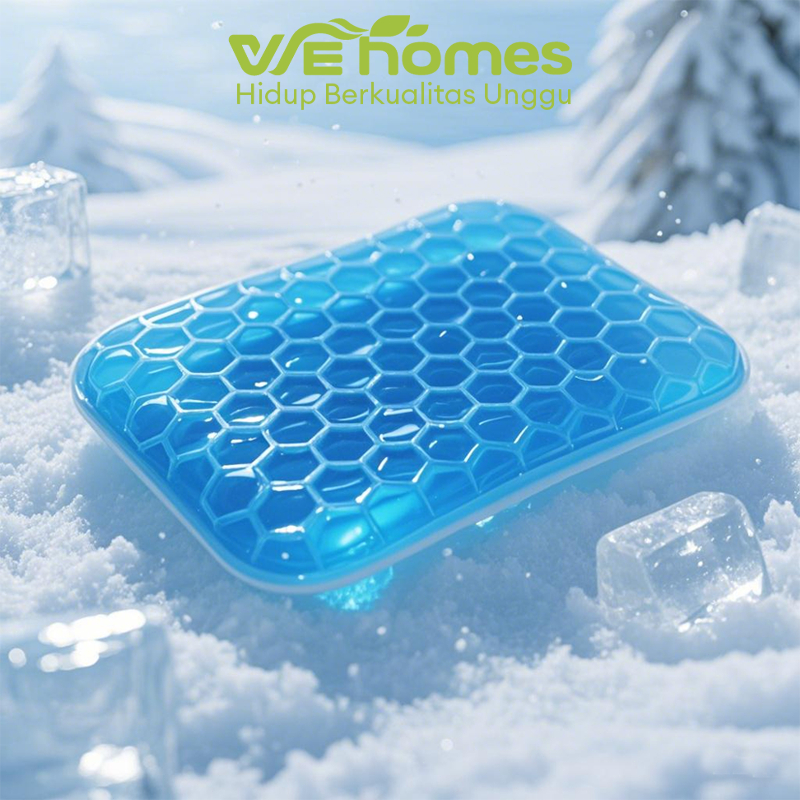 Bantal Alas Duduk Silikon bantalan jok kursi Nyaman Adem Bantal Jok Kursi Mobil