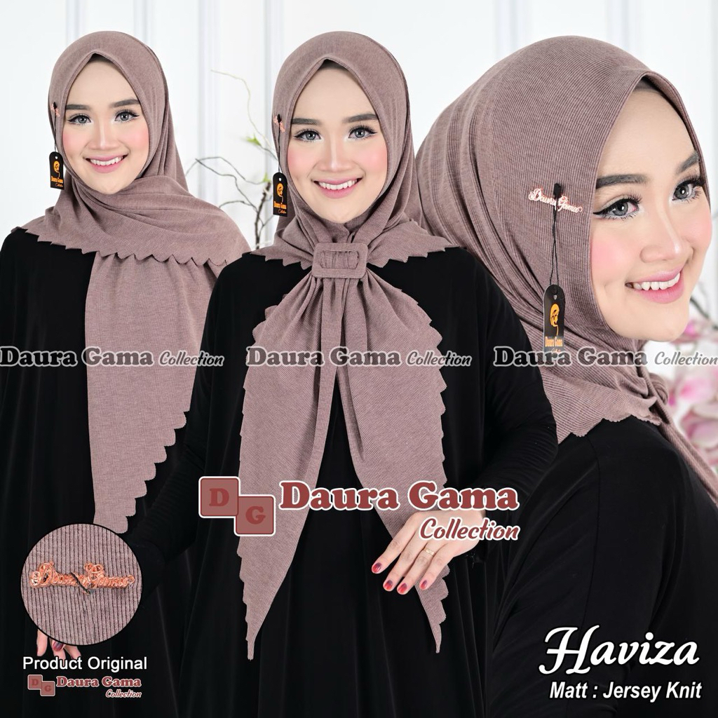 DAURAGAMA HIJAB INSTAN HAVIZA MALAY NON PED ORI DAURA GAMA