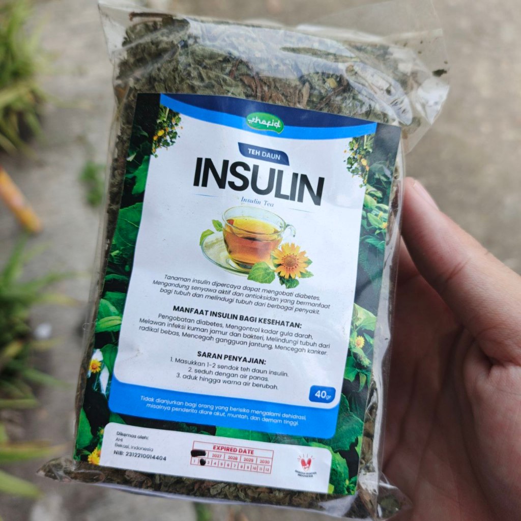 

Teh Daun Insulin Murah Grade A 40Gram /Daun Insulin Kering Bantu Atasi Diabetes Dan Kencing Manis