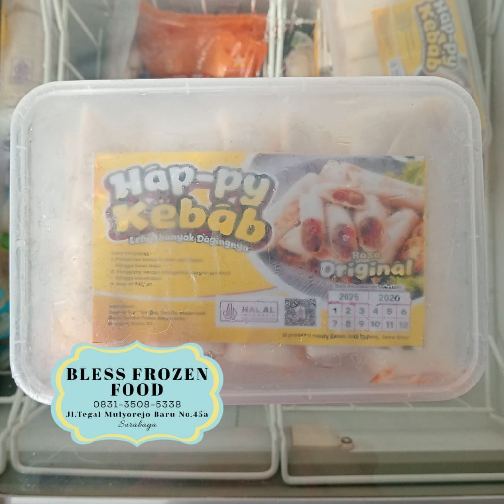 

BFF❄️ HAP-PY KEBAB ISI 10 BIJI 500gr