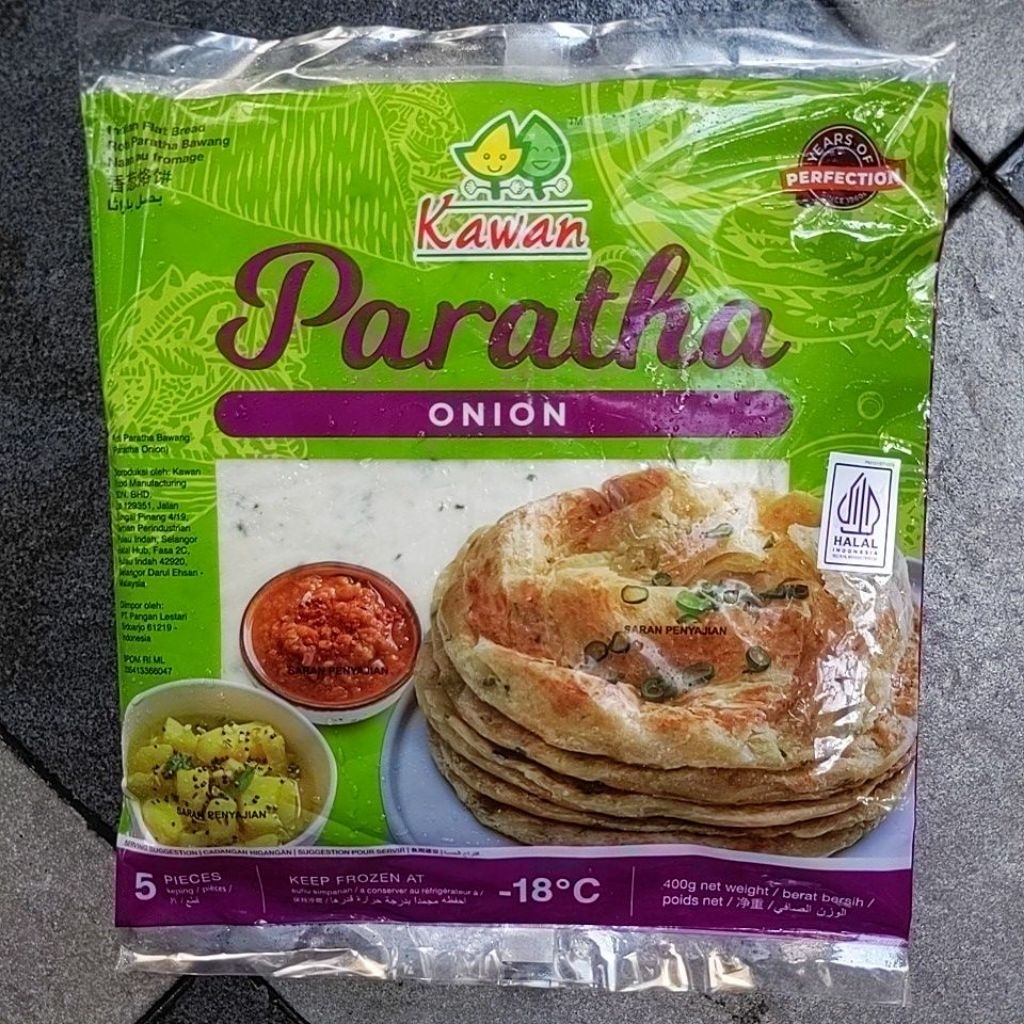 

Paratha Onion 400 gr