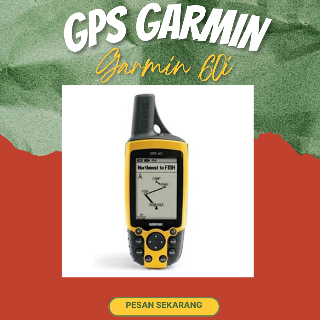 GPS Garmin 60i Baru Bergaransi / Gps Garmin 60i