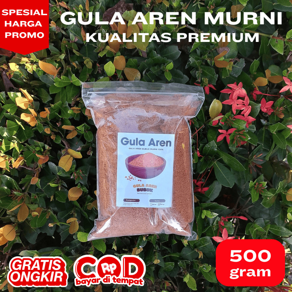 

GULA AREN UNTUK DIABETES ASLI NIRA AREN 500gr