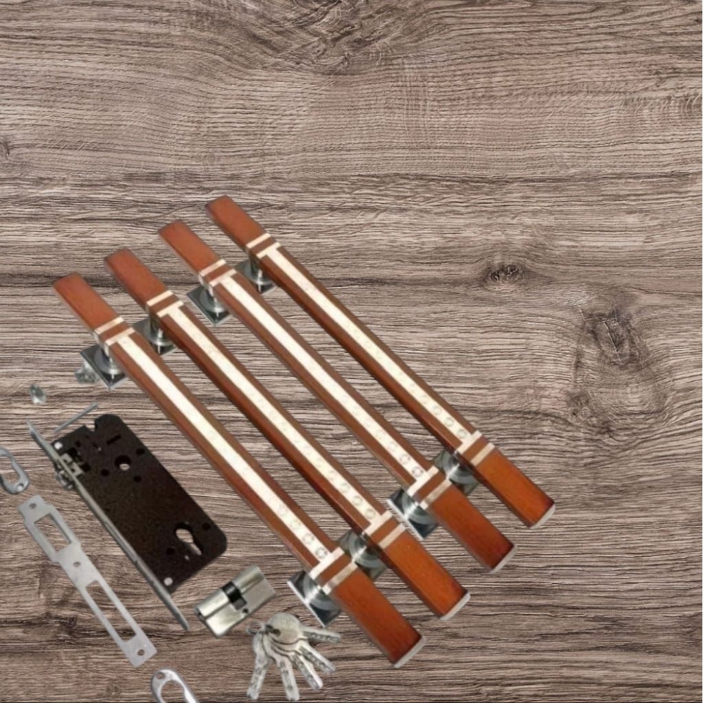 Handle Pintu/Gagang Pintu Model Kupu Tarung Minimalis