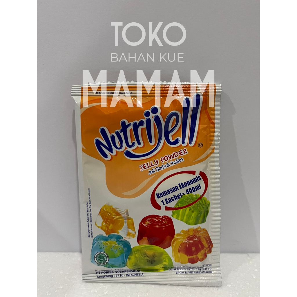 

Nutrijell Jeruk 10gr | Agar-Agar Jelly Rasa Jeruk Segar – Bahan Puding, Dessert & Minuman Kekinian