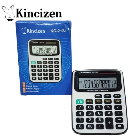 

Kalkulator KC 212 J KC-212J / Kalkulator Mini Kincizen 12 digit