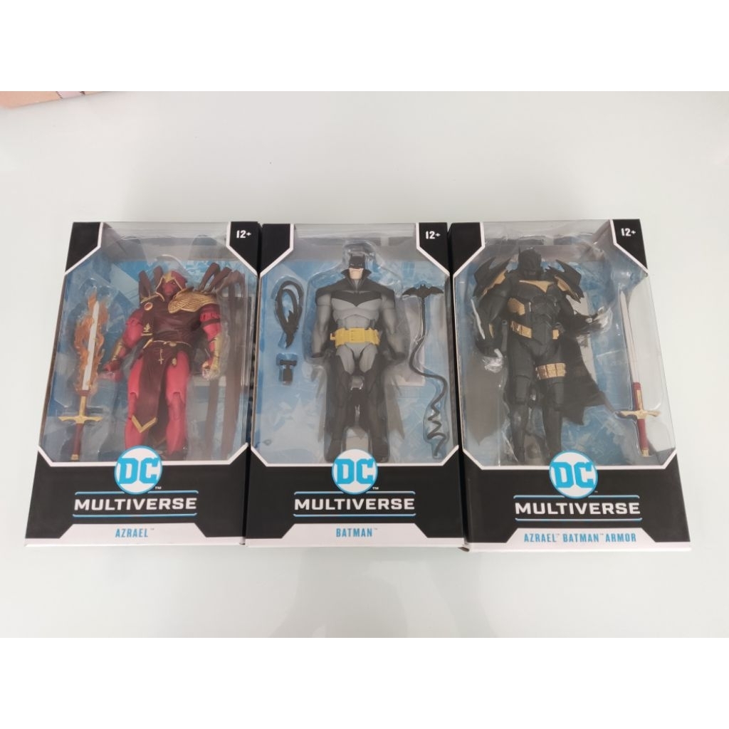 McFarlane Batman white knight set