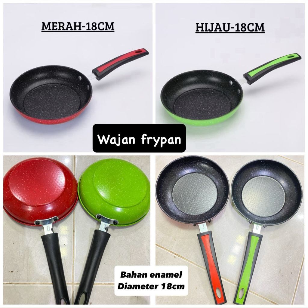 teflon serbaguna wajan penggorengan (wajan frypan)