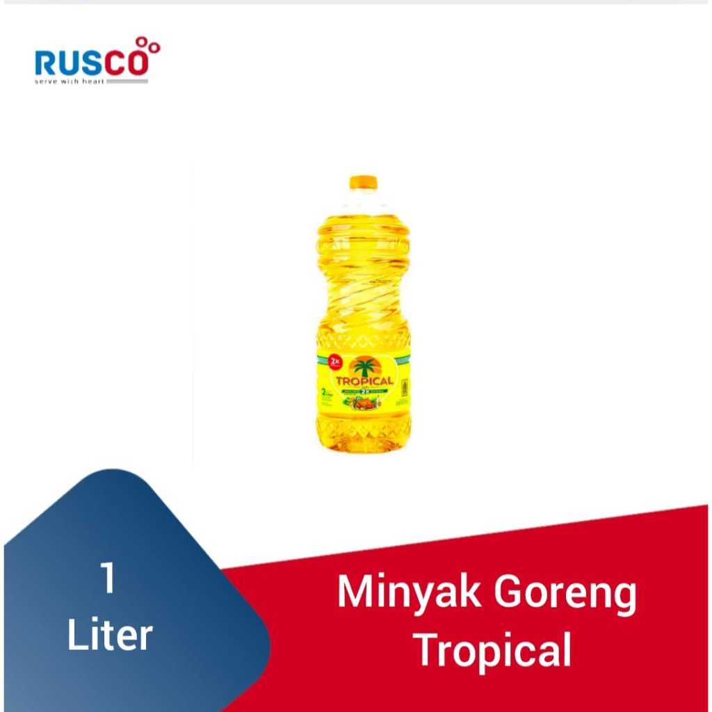 

Minyak Goreng Tropical 1 Liter [ 1 Pcs ]