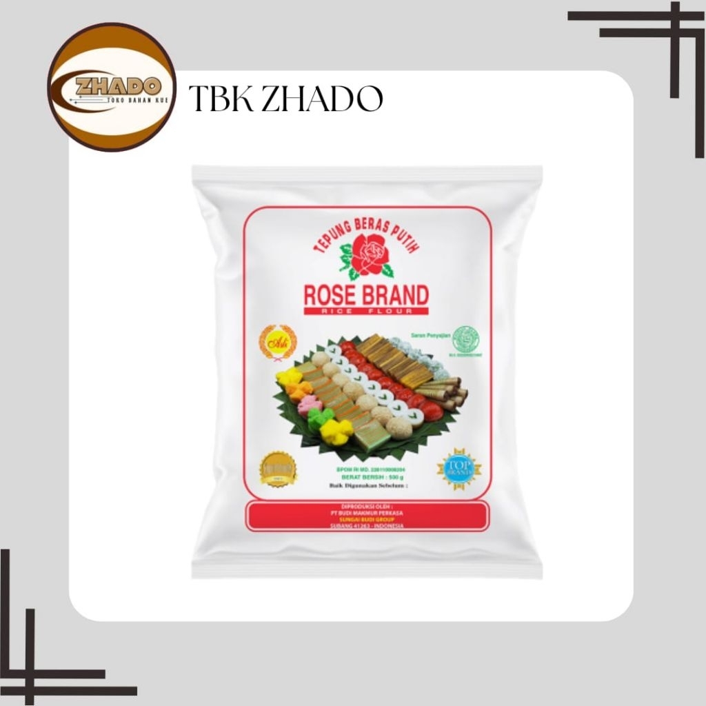 

Tepung Beras Rose Brand 500gr
