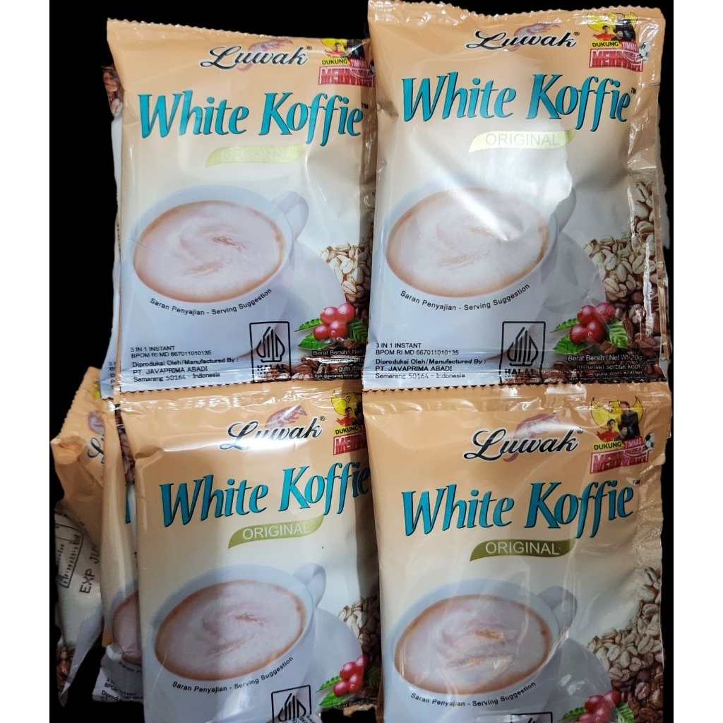

Luwak White Koffie kopi instan