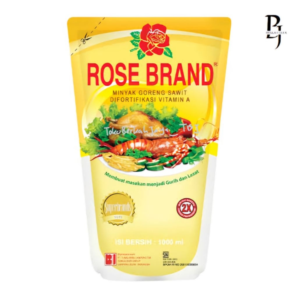 

ROSE BRAND MINYAK GORENG REFFIL - 1 LITER