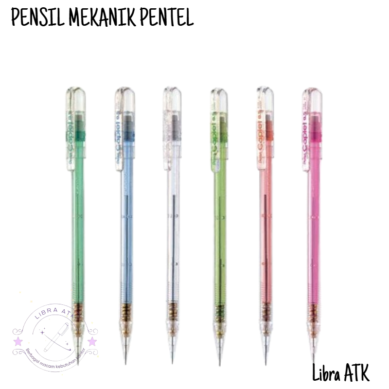 

Pensil Mekanik Pentel Caplet A105 0.5 mm / Pensil Mekanik Pentel Caplet 0.5