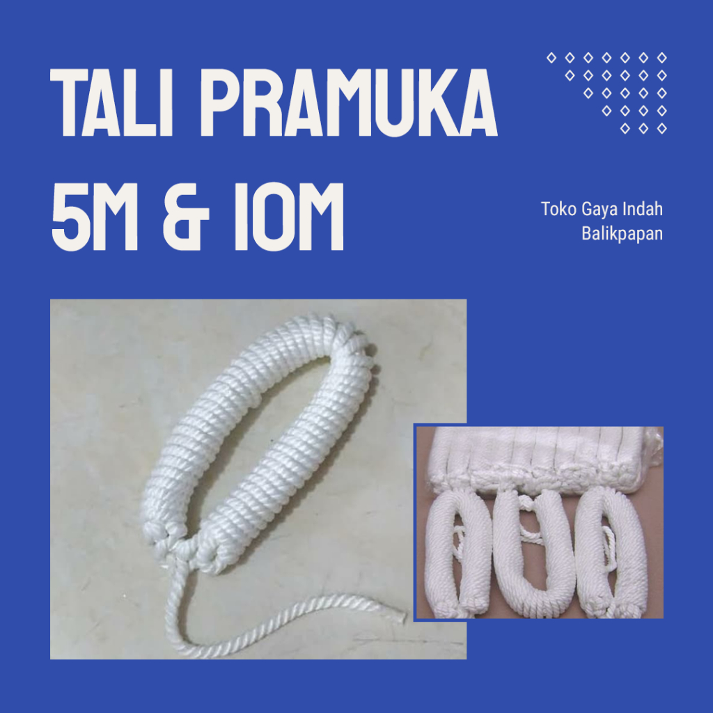 

Tali Pramuka 5m dan 10m Balikpapan