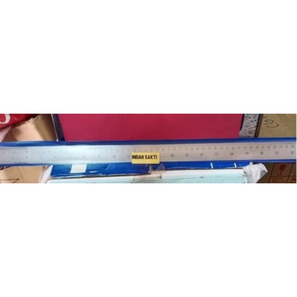 

Rol Penggaris Besi Stainless Ukuran 1meter Hasston