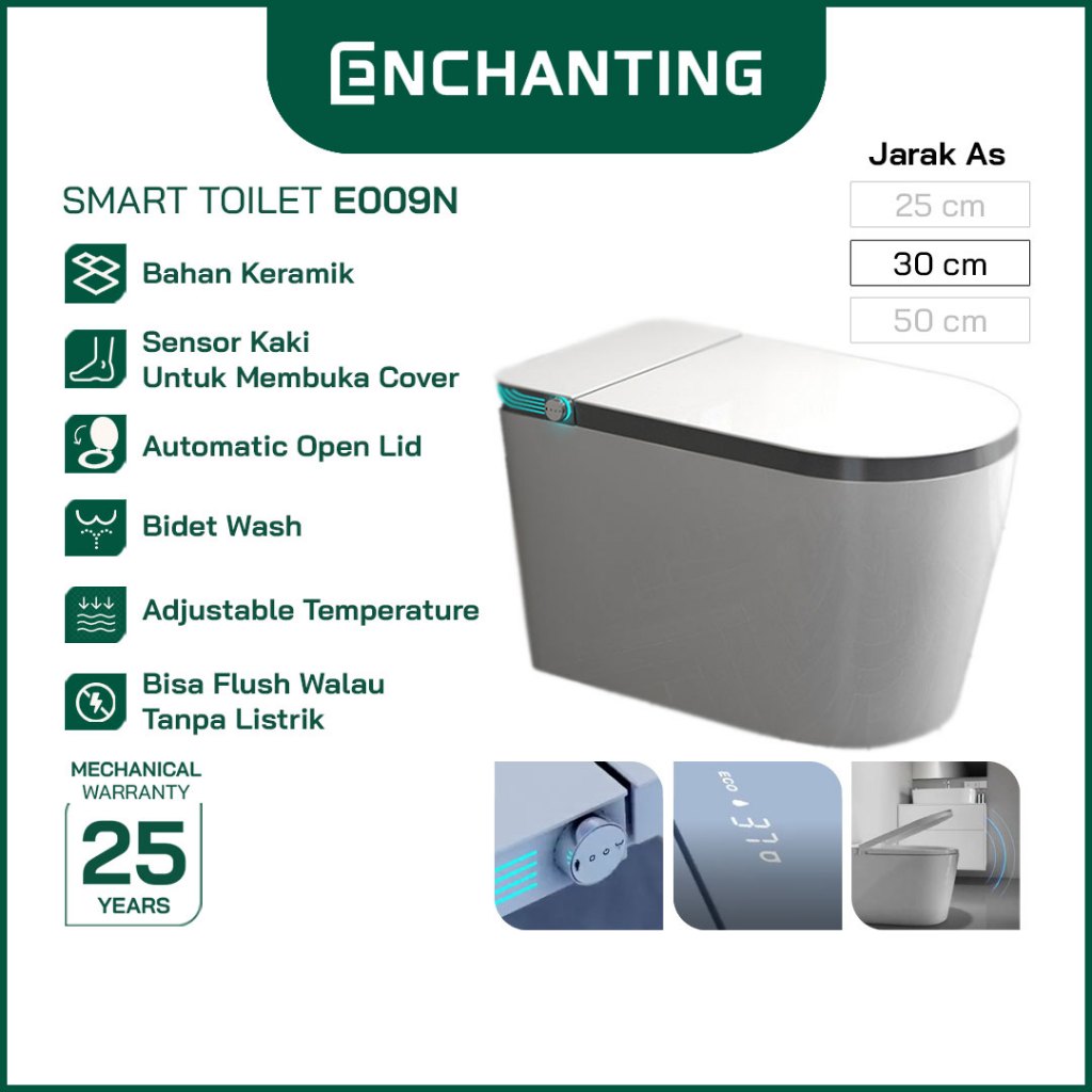 Toilet / Kloset Duduk Europe Enchanting E009N