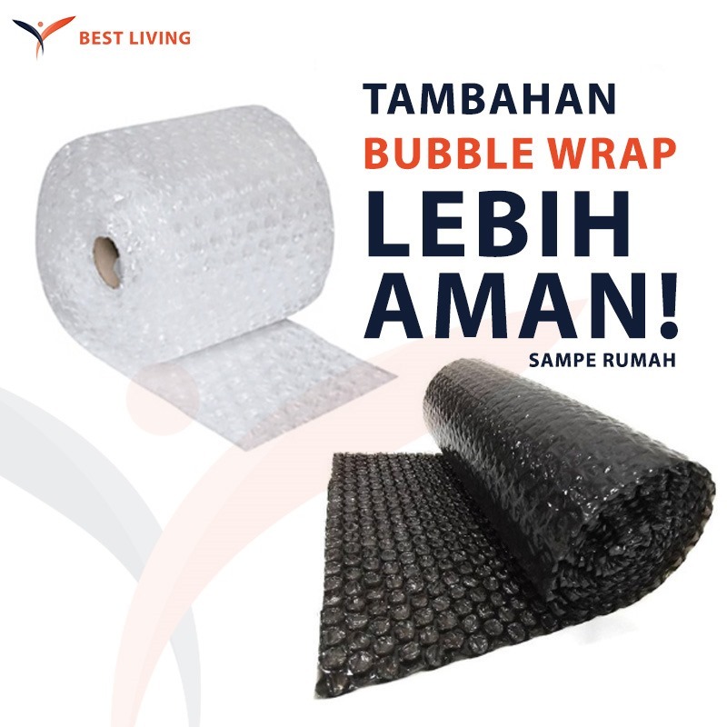 

EKSTRA PACKING AMAN BUBBLE WRAP SPECIAL PACKING WAJIB MEMBELI
