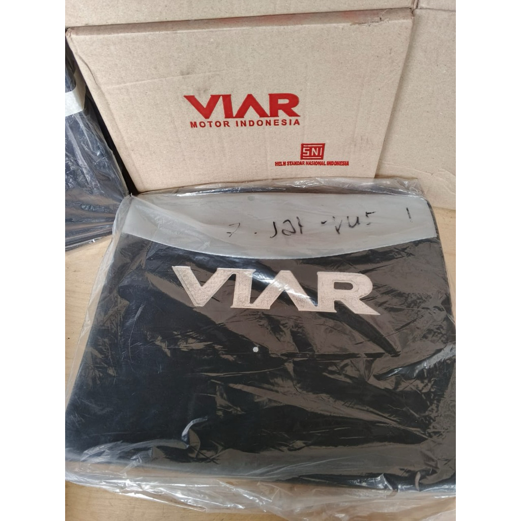 Sandaran Jok punggung + Helm ORI VIAR