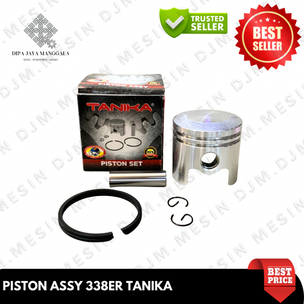 TL33 338 Piston Assy Komplit Mesin Potong Rumput 2tak 338ER Tanika Tanika Original Piston Assy Brush