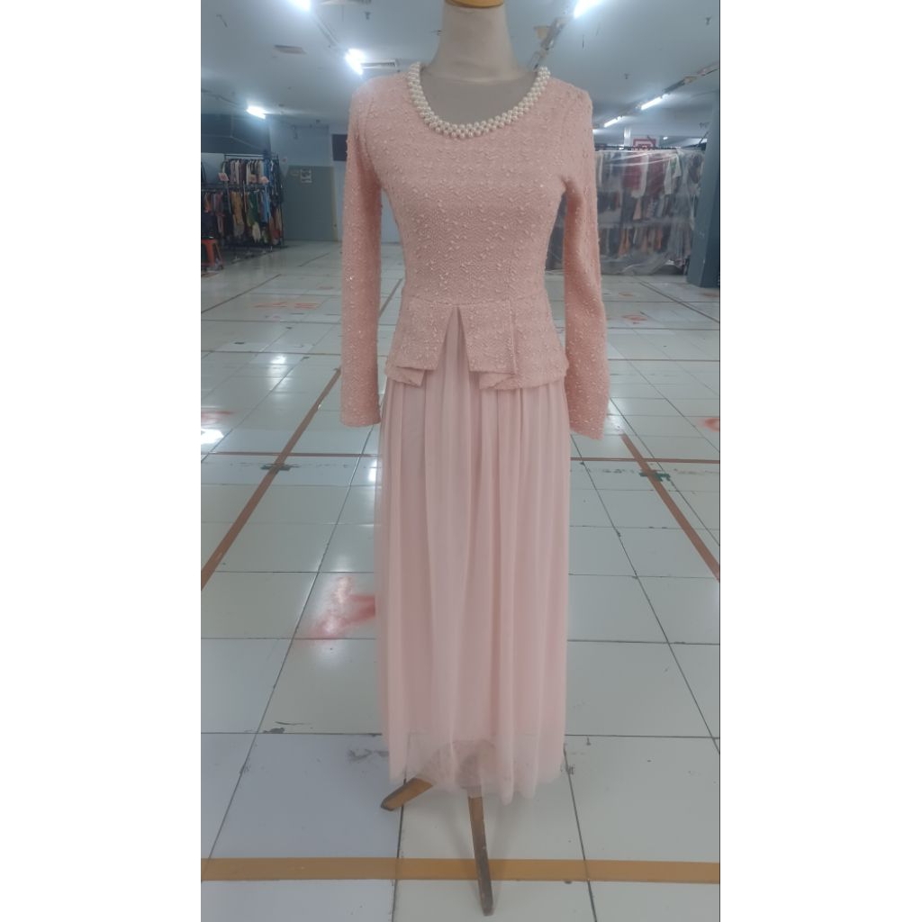 Dress Muslim Pesta Glamour Remaja