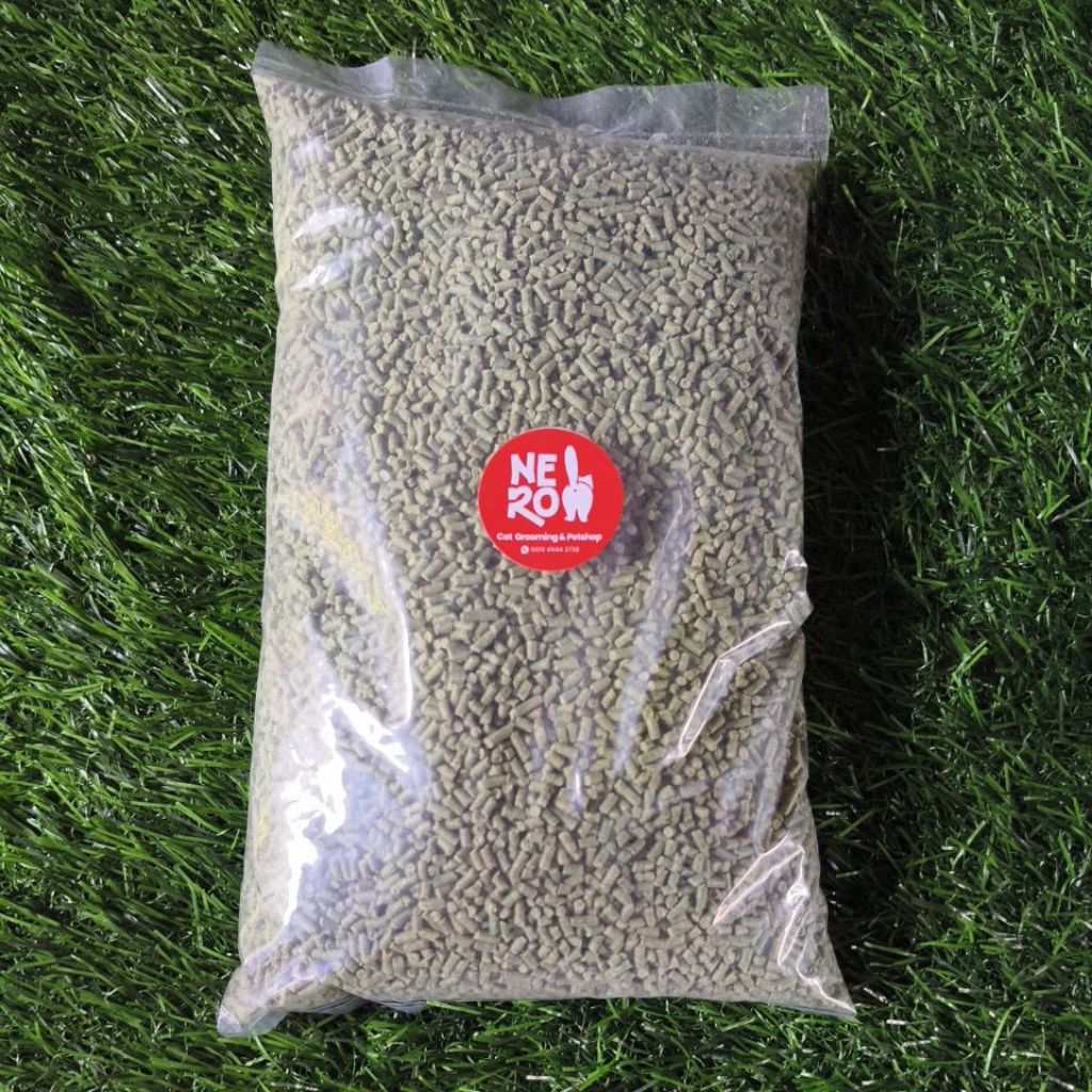 Voer/Pur burung warna hijau 1000gram 1kg terjangkau