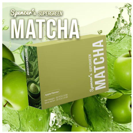 

SuperGreen Matcha (Apple Flavour) Perbox Spencer's