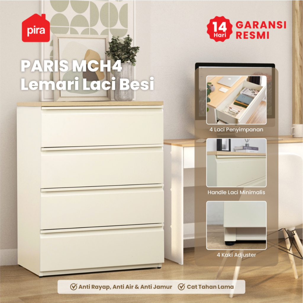PIRA -  PARIS MCH4 Lemari Laci / Laci Besi