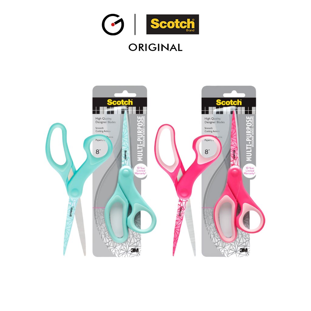 

3M Scotch Gunting Stainles Steel 8 Inch Multipurpose Designer Blade Series Multifungsi 3M-1428