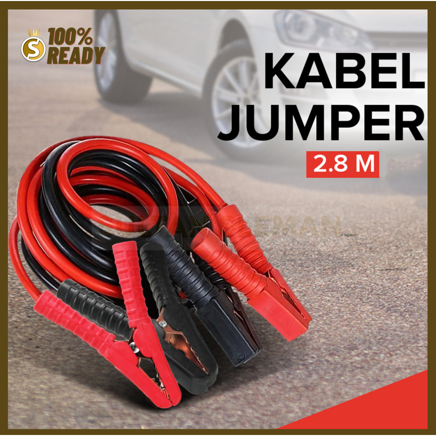 [PROMO] Kabel Jumper / Kabel Starter Jumper AKI ACCU / Kabel Jumper Aki Mobi