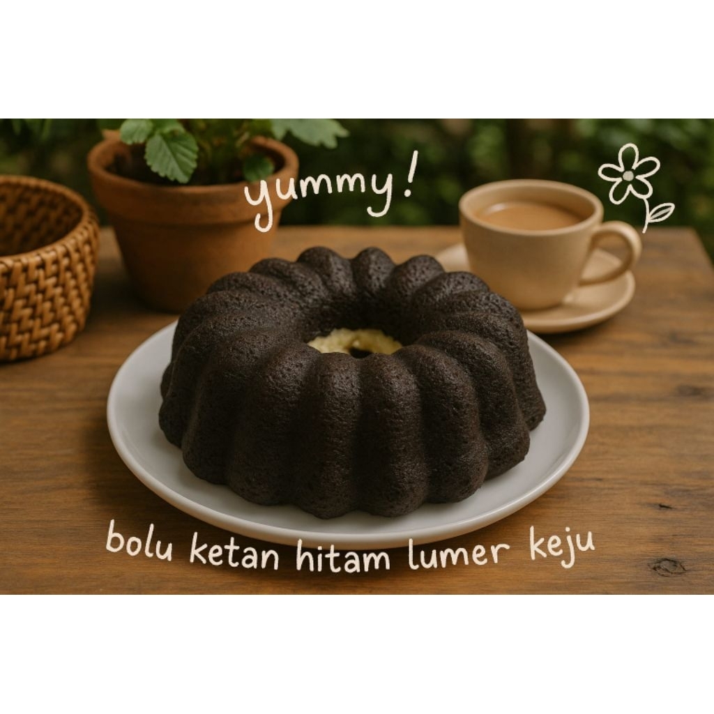 

PREMIUM Bolu Ketan Hitam Keju Lumer