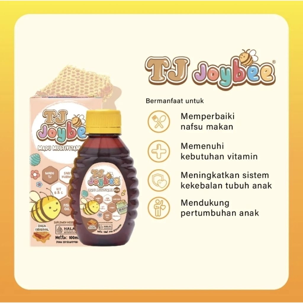 

Madu TJ Joybee & Joybee Grow Emulsion